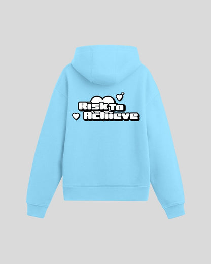 Baby Blue Hoodie - RiskToAchieve