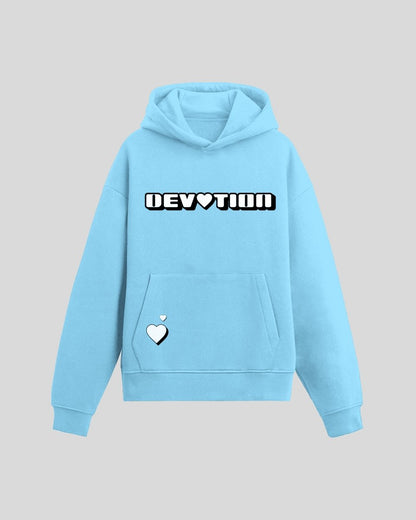 Baby Blue Hoodie - RiskToAchieve