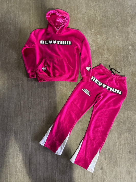 PINK DEVOTION TRACKSUIT - RiskToAchieve