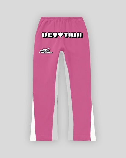 Pink Flare Pants - RiskToAchieve